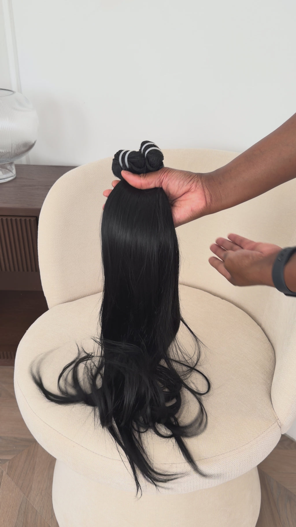 Jet Black Virgin Hair 4 Bundle Deal
